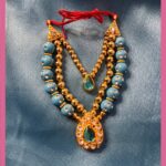 Sky Blue Moti Mala