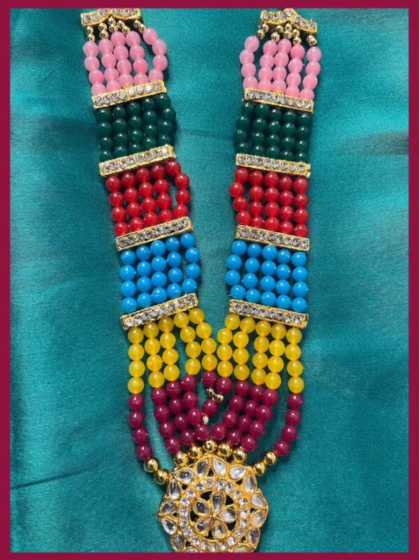 Multi Coloured Moti Mala