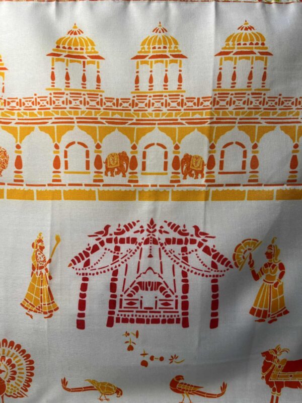 Chandan Shaap Cotton Pichwai