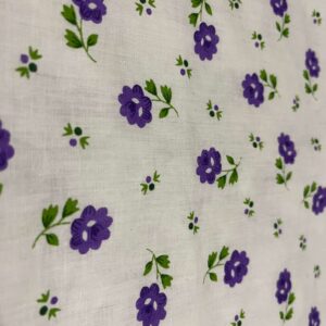 Purple Floral Printed Comforter