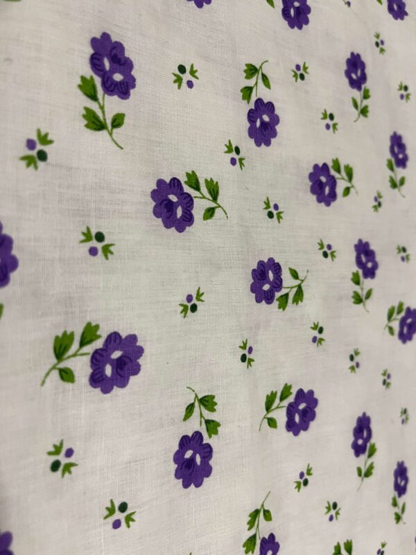 Purple Floral Printed Comforter