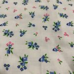 Blue And Pink Flower Printed AC Comforter