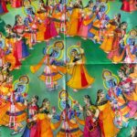 Radhe Krishna Digital Printed Backdrop